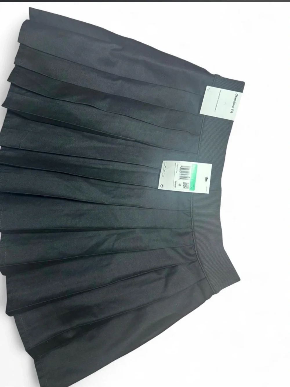 Nike Black Pleated Skater Mini Skirt
